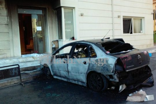 Απειλήθηκε ξενοδοχείο από φωτιά στα Χανιά
