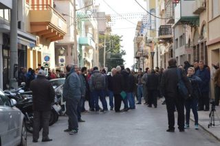 Διακόπηκαν προσωρινά οι εργασίες στο Μερσυνίδι
