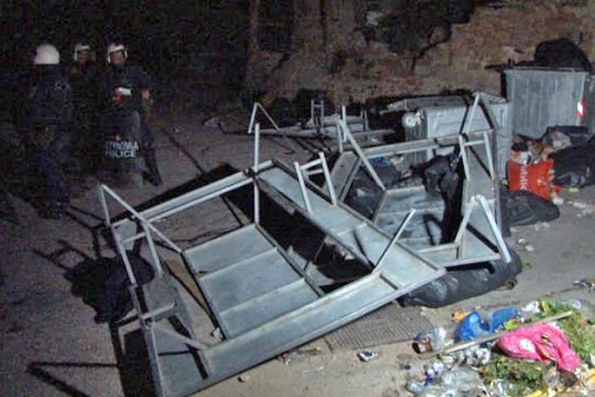 Η «νύχτα των πυροτεχνημάτων» στη Χίο