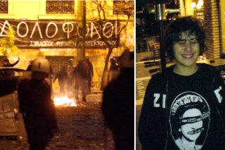 Ο άγριος Δεκέμβρης του Αλέξη