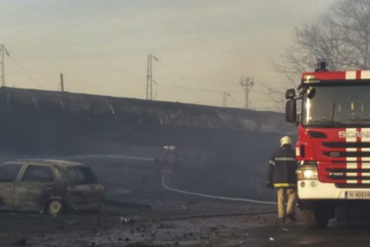 Εκτροχιασμός και έκρηξη σε τρένο που μετέφερε προπάνιο