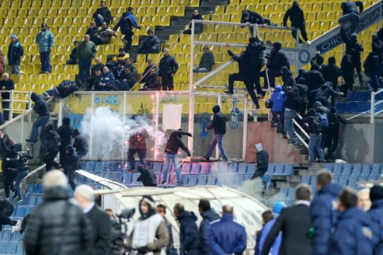 Επεισόδια στη νίκη του Ηρακλή κόντρα στον ΠΑΣ