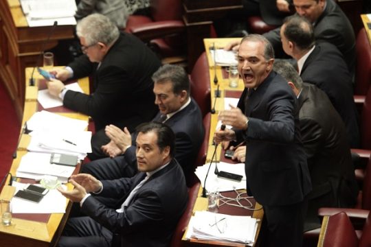 Ντροπιαστικοί διαξιφισμοί των Μ. Σαλμά και Αδ. Γεωργιάδη με τον Π. Πολάκη