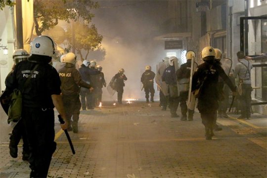 Επεισόδια και στο Ηράκλειο για τον Γρηγορόπουλο