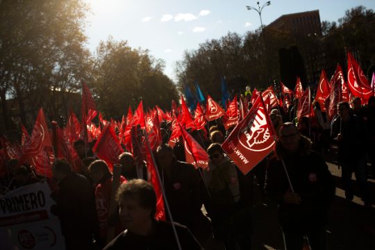 Χιλιάδες στους δρόμους της Μαδρίτης κατά της πολιτικής Ραχόι