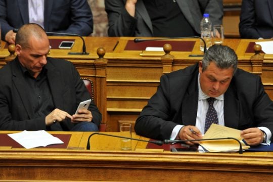 «Ο Βαρουφάκης ήταν στην ομάδα Τόμσεν και Σόιμπλε»