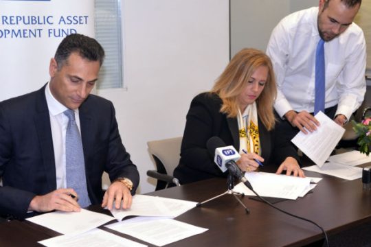 Υπογραφή σύμβασης για τα 490 στρέμματα της Κασσιόπης