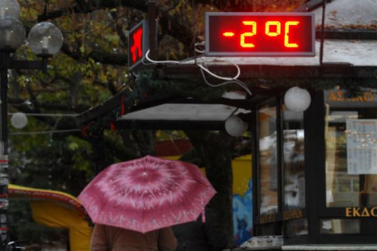 Χιονιάς σε όλη τη χώρα