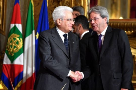 Νέα κυβέρνηση στην Ιταλία