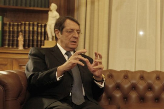 «Δημιουργική» συνάντηση Αναστασιάδη-Ακιντζί
