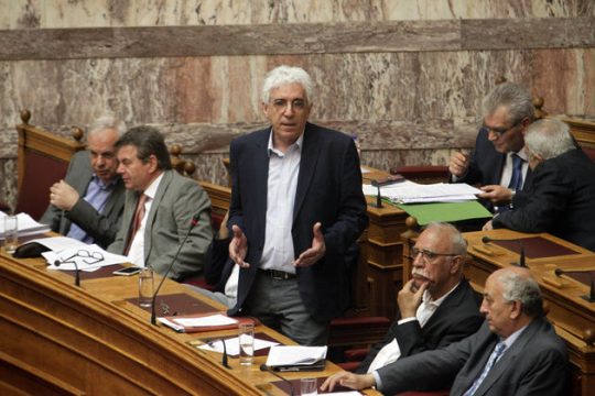 Διευκρινιστική δήλωση Παρασκευόπουλου