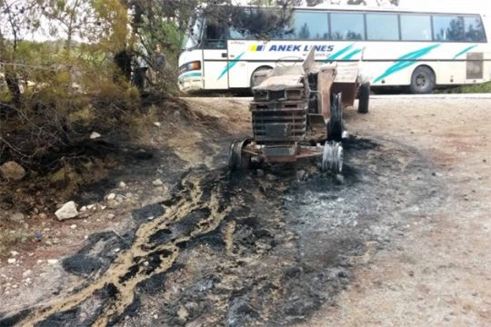 «Περίεργη» φωτιά το βράδυ στη Γαύδο