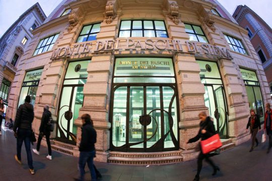 Στα 8,8 δισ. εκτοξεύτηκε το έλλειμμα της Monte dei Paschi
