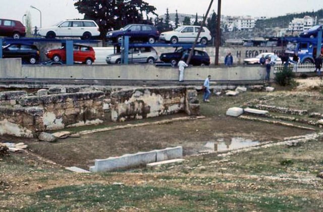 Οχι ΚΤΕΟ δίπλα στο Αρχαίο Θέατρο Ευωνύμου