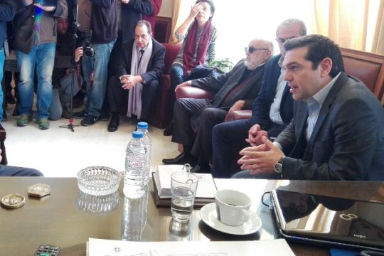 Τα μεγάλα έργα στο επίκεντρο των επαφών Τσίπρα