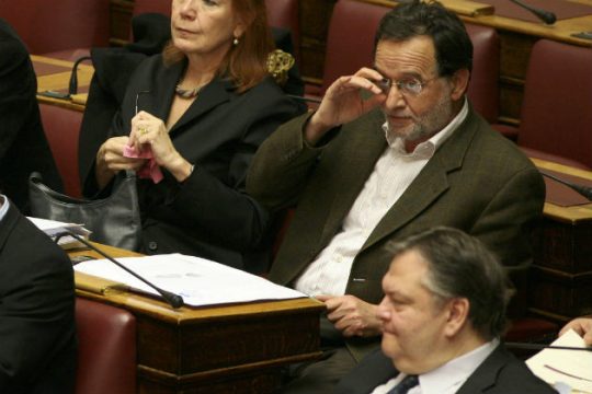 Αντίδραση Λαφαζάνη στα λεγόμενα Βενιζέλου