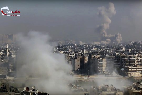 Μαζική έξοδος αμάχων από το μαρτυρικό Χαλέπι