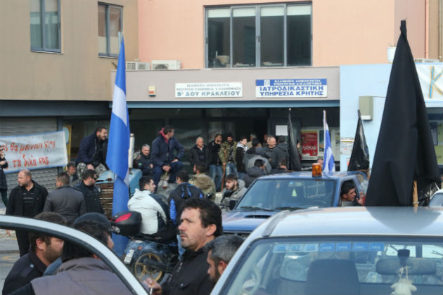Ραντεβού στην ΔΟΥ δίνουν την Δευτέρα οι αγρότες του Ηρακλείου
