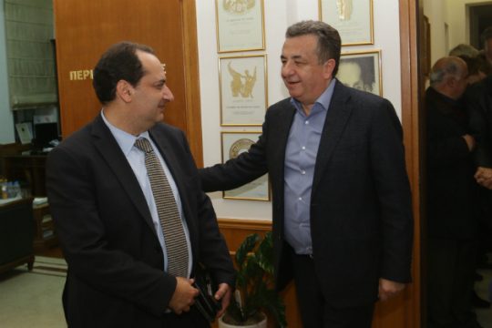 Παρέμβαση Σπίρτζη ζητά ο Αρναουτάκης για τον δρόμο Πάνορμο – Εξάντη