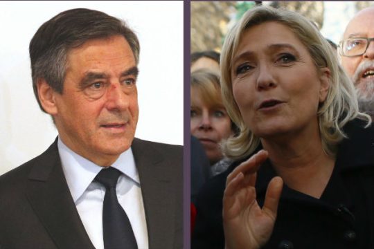 Προβάδισμα Φιγιόν και Λεπέν σε νέα δημοσκόπηση