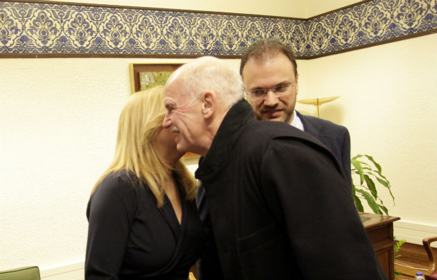 Δεύτερη συνάντηση Γεννηματά – Παπανδρέου – Θεοχαρόπουλου