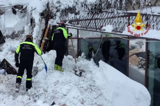 Αγνοούμενοι βρέθηκαν ζωντανοί στο ξενοδοχείο στην Ιταλία