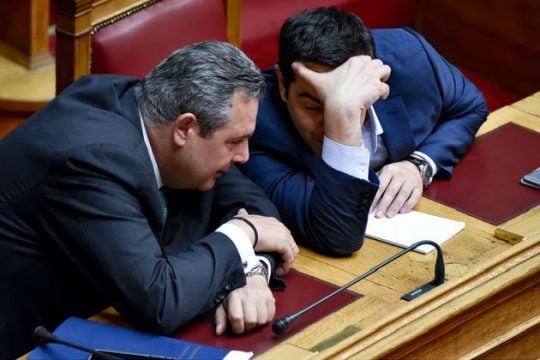 Το δις εξαμαρτείν τ’ αυτόν ουκ ανδρός σοφού