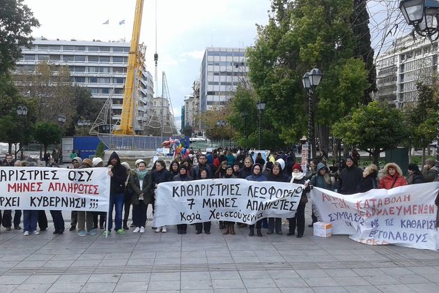 Απλήρωτες, ενωμένες και περήφανες