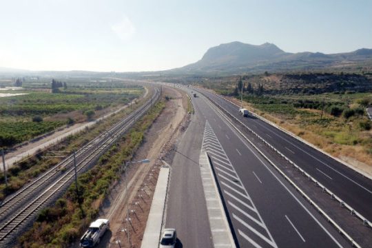 Κλείνει τμήμα της Κορίνθου-Πατρών λόγω έργων