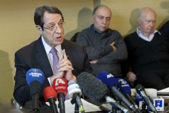 Η πρόταση Αναστασιάδη για την ασφάλεια και τις εγγυήσεις