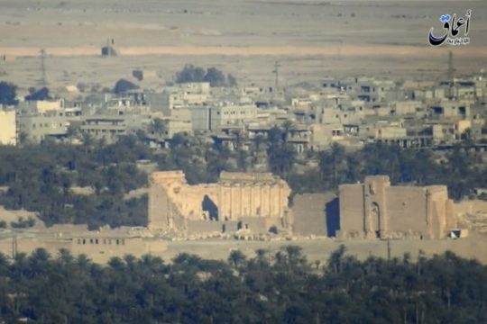 Ο ISIS κατέστρεψε σπουδαίο μνημείο στην Παλμύρα