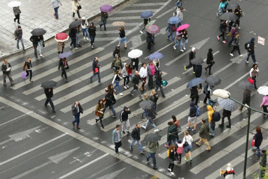 Ισχυρές βροχές και πυκνές χιονοπτώσεις