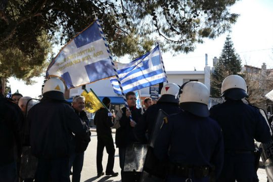 Σύλληψη 25χρονου για τα επεισόδια στο Ωραιόκαστρο