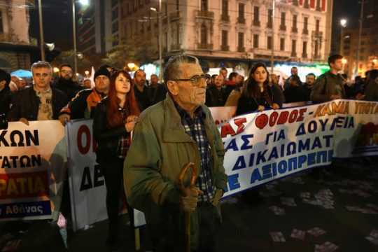 «Εδώ βρίσκεται η ελπίδα, στον αγώνα, στην πάλη»