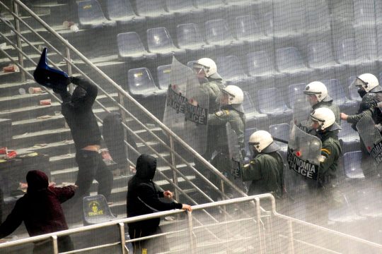 Στον εισαγγελέα συλληφθέντες για επεισόδια στον τελικό Κυπέλλου