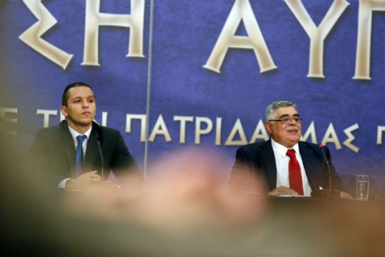 Ανω-κάτω η Χρυσή Αυγή με το βίντεο
