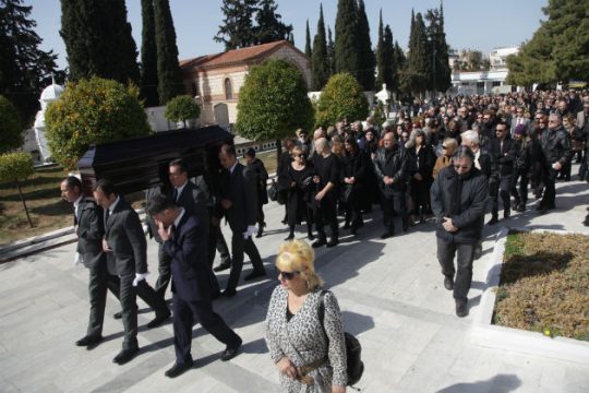 Το τελευταίο «αντίο» στον Δημήτρη Μυταρά