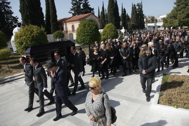 Το τελευταίο «αντίο» στον Δημήτρη Μυταρά