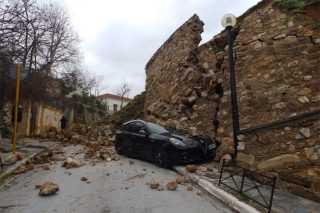 Σοβαρές ζημιές στα Χανιά από την κακοκαιρία
