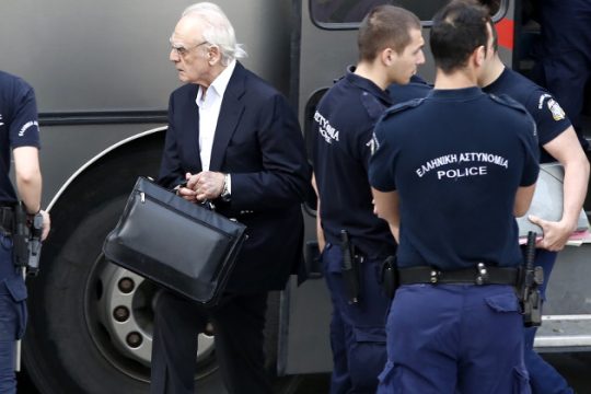 Επιστροφή στο κελί για τον Τσοχατζόπουλο