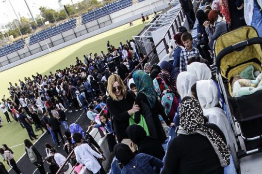 Πρόσφυγες γιόρτασαν το Ναουρούζ στο Ελληνικό