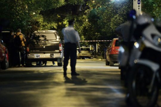 Γκαζάκια στο βιβλιοπωλείο του Αδ. Γεωργιάδη