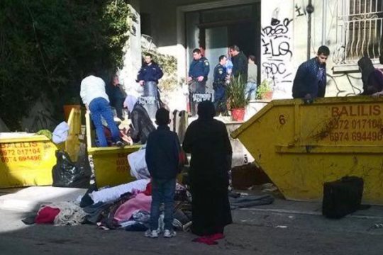 Από την κατάληψη στο Αλλοδαπών και ύστερα… στον δρόμο!