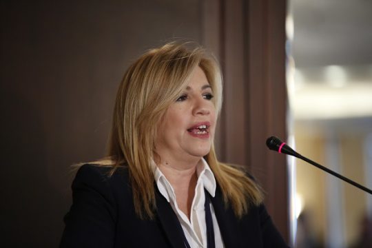 Καρφί Γεννηματά κατά Τσίπρα για τις «ευθύνες» του Σόιμπλε
