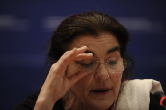 Ταξιδάκι της υπουργού κ. Κονιόρδου με τα έξοδα πληρωμένα