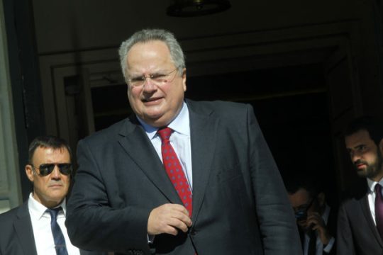 Ο Νίκος Κοτζιάς υπενθυμίζει στις ΗΠΑ τον ρόλο της Ελλάδας