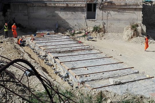 Μεταφέρεται ο αρχαίος δρόμος του Βενιζελείου
