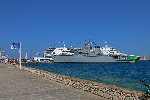 Εργατικό ατύχημα στο λιμάνι της Πάρου