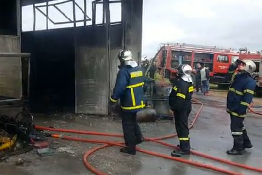 Κινητοποίηση της πυροσβεστικής για δύο φωτιές στο Ηράκλειο
