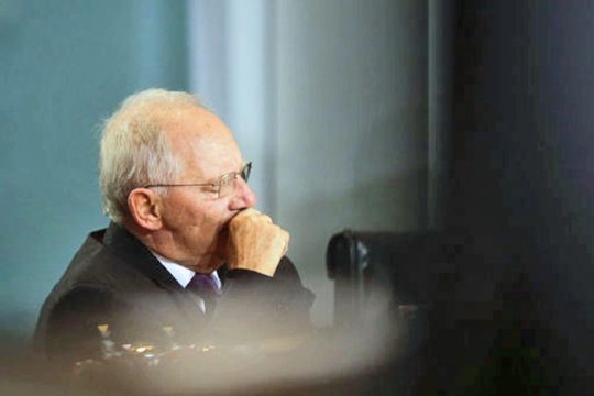 Συμφωνώντας (;) με τον Βόλφγκανγκ Σόιμπλε